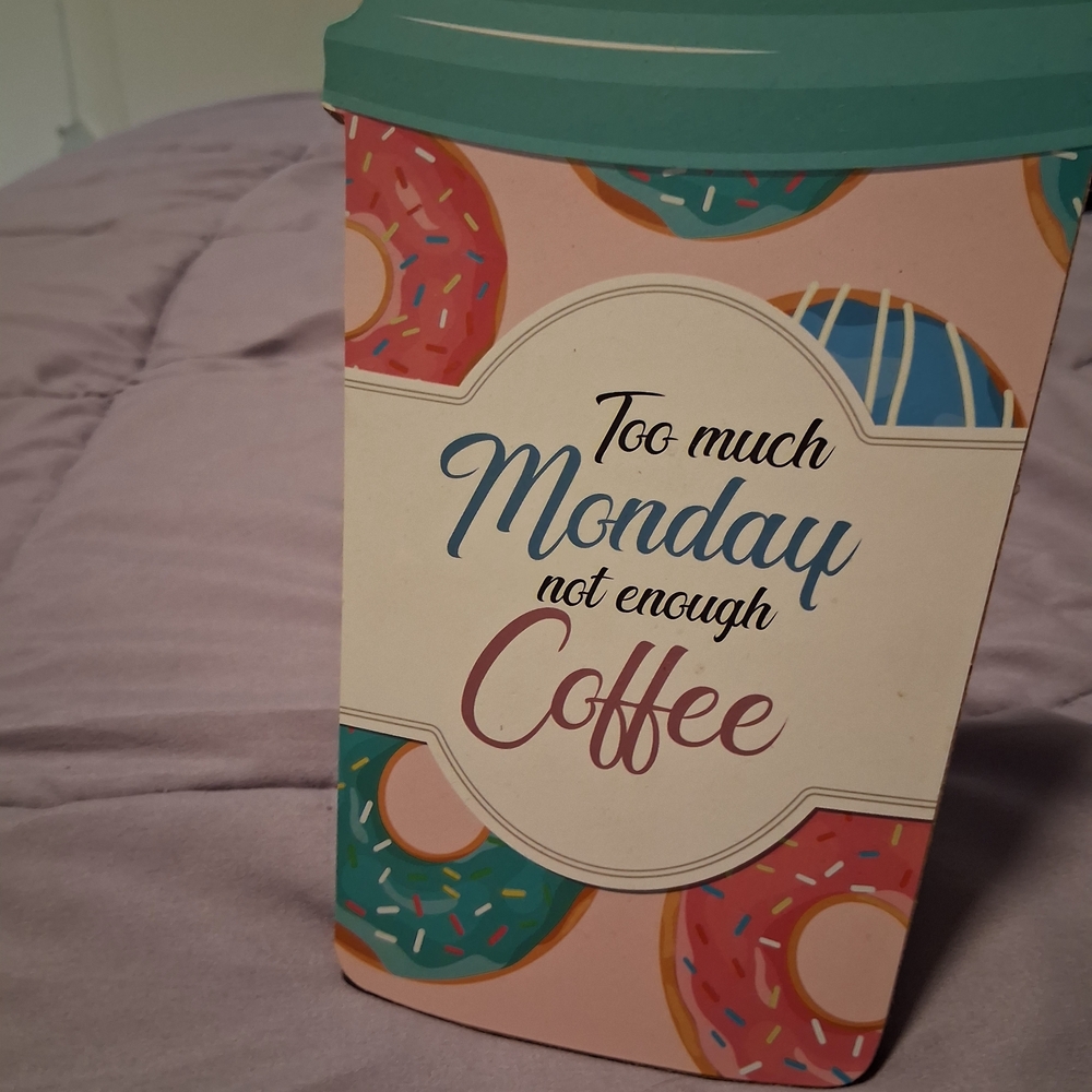 Decorative Coffee-Themed Sign